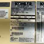 Kohler 350REOZJ Standby Diesel Generator - Tier 3